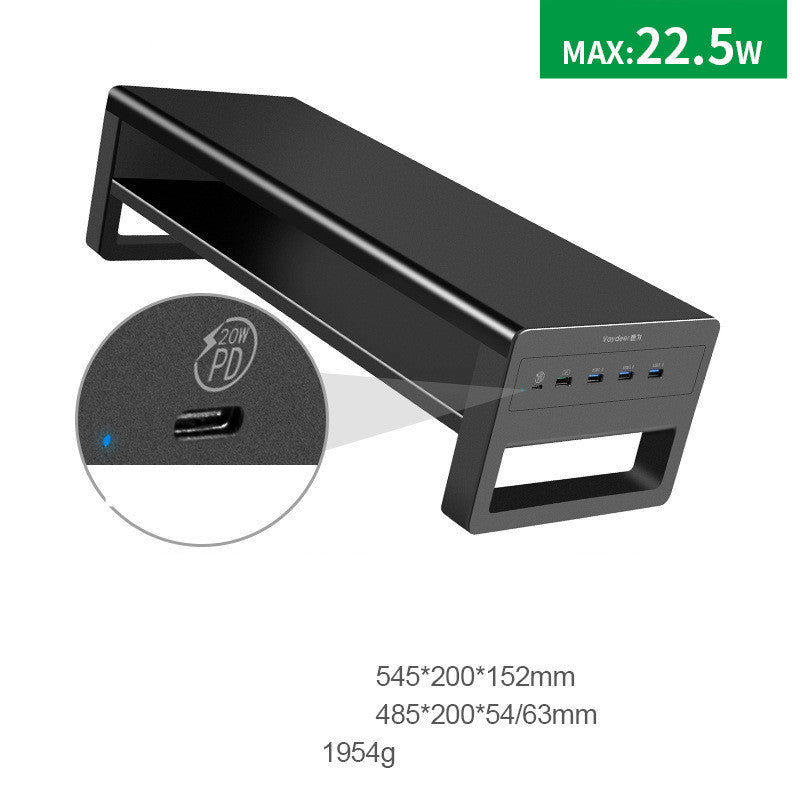 Multi Functional Desktop Elevated Bracket Desktop Display Base