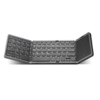 Three Folding Wireless Bluetooth Keyboard Touch Pad Mobile Phone Tablet Notebook Portable Folding Keyboard
