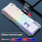 Mechanical Feeling Wired Key Mouse Headset Bundle