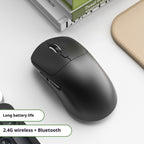 Bluetooth Wired Three-model Mouse Office Notebook Game Multi-color Mute Wireless Mouse